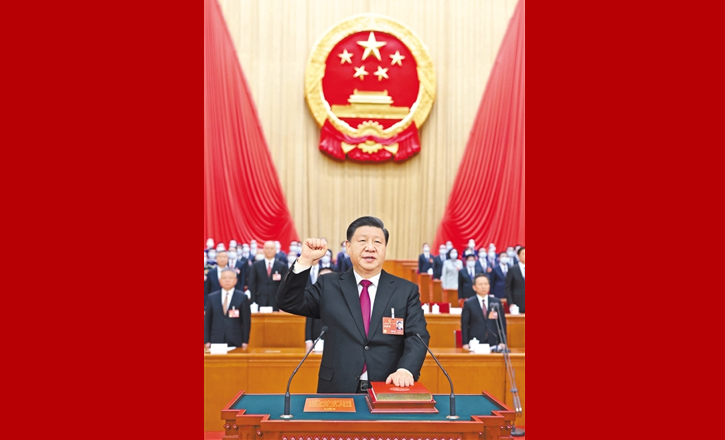 習(xí)近平全票當(dāng)選國家主席中央軍委主席 趙樂際當(dāng)選全國人大常委會委員長