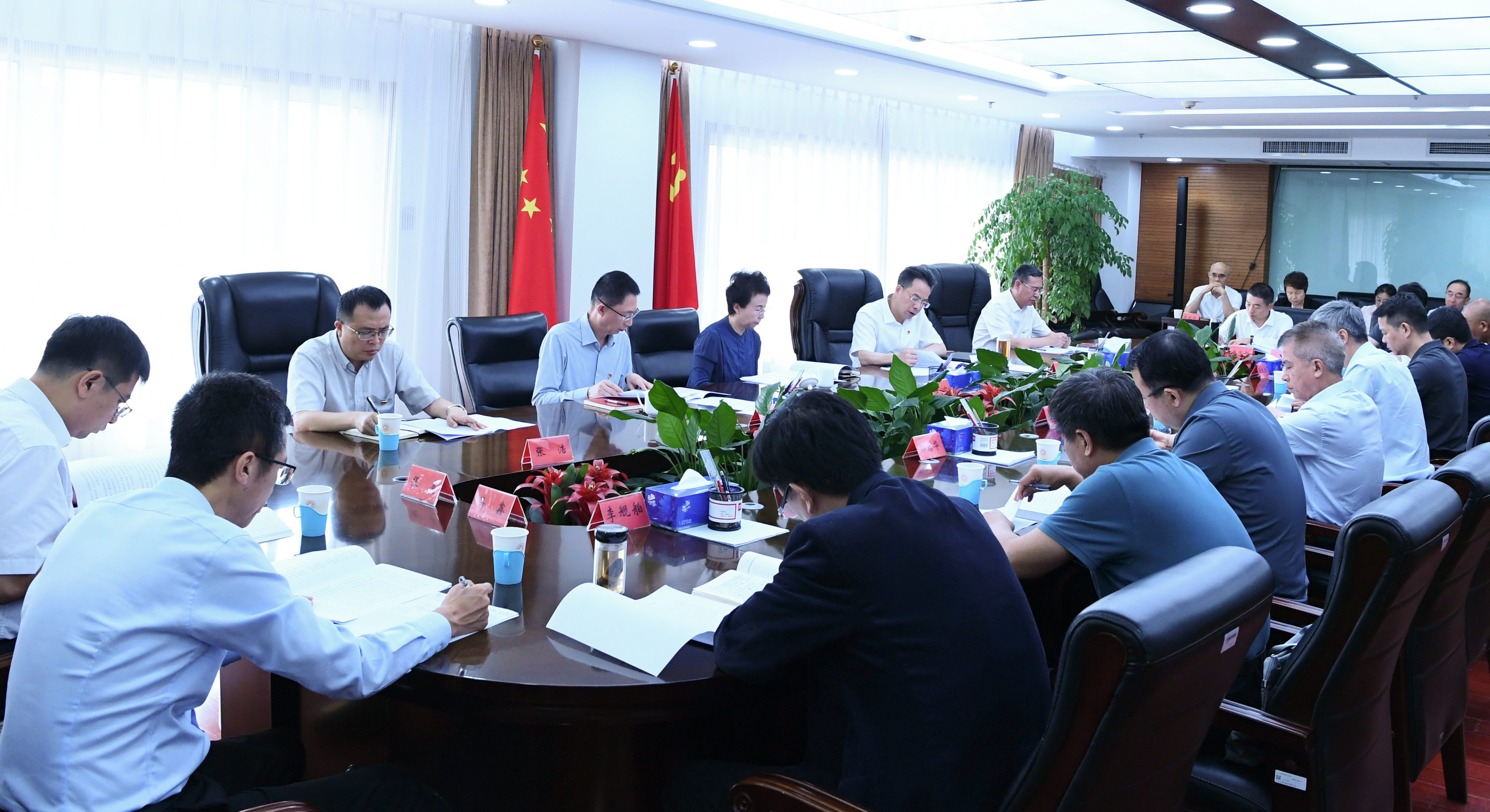 中國僑聯(lián)黨組理論學習中心組（擴大）召開學習貫徹習近平總書記“7·29”重要指示精神工作經驗交流會暨集體學習會